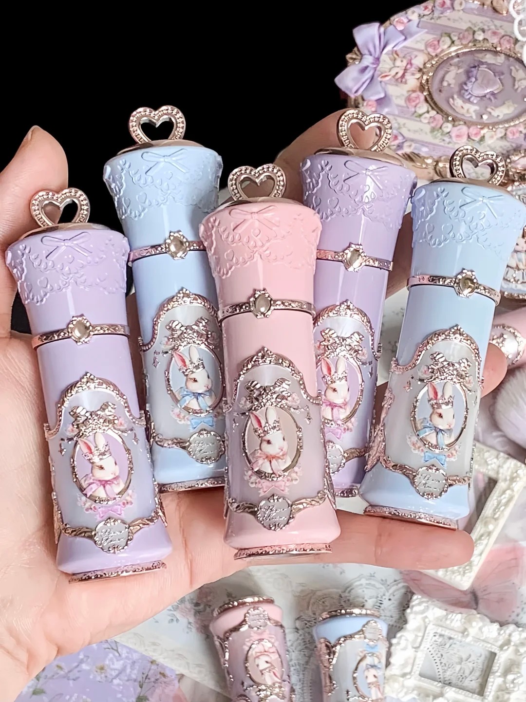 Matte Velvet Lip Tint Long Lasting - Flower Knows Makeup Bunny Garden Collection