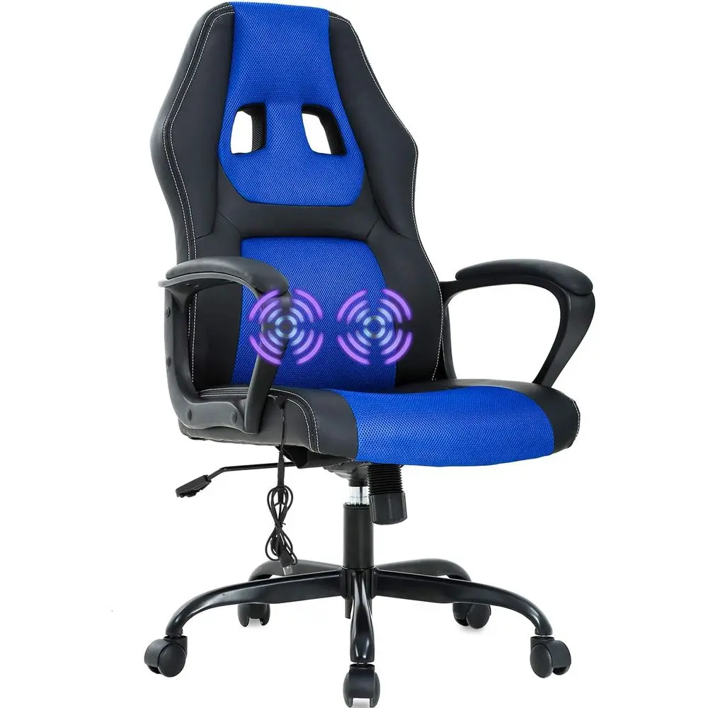 Ergonomic PU Leather Gaming Ch - Massage 评论和价格