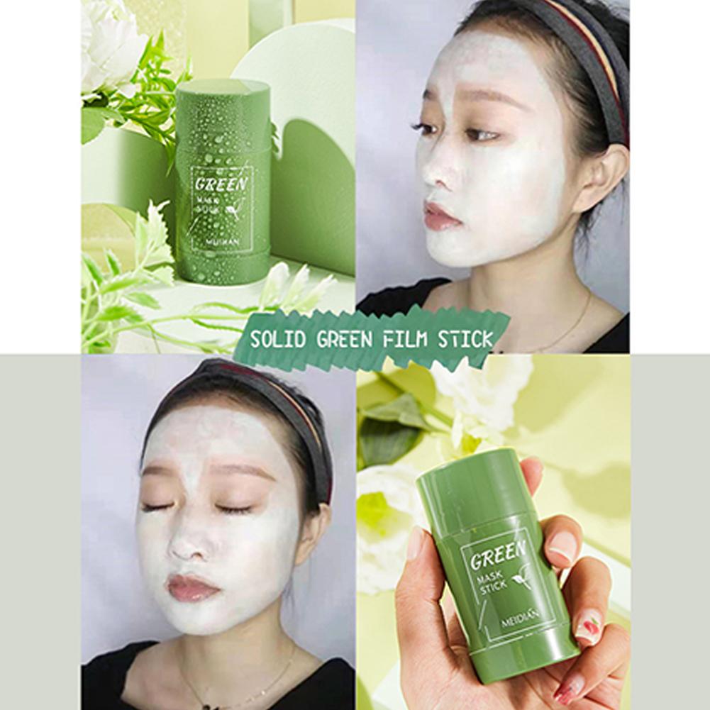 Solid Green Tea Facial Mask St - Green Tea Cleansing Clay Mask 评论和价格
