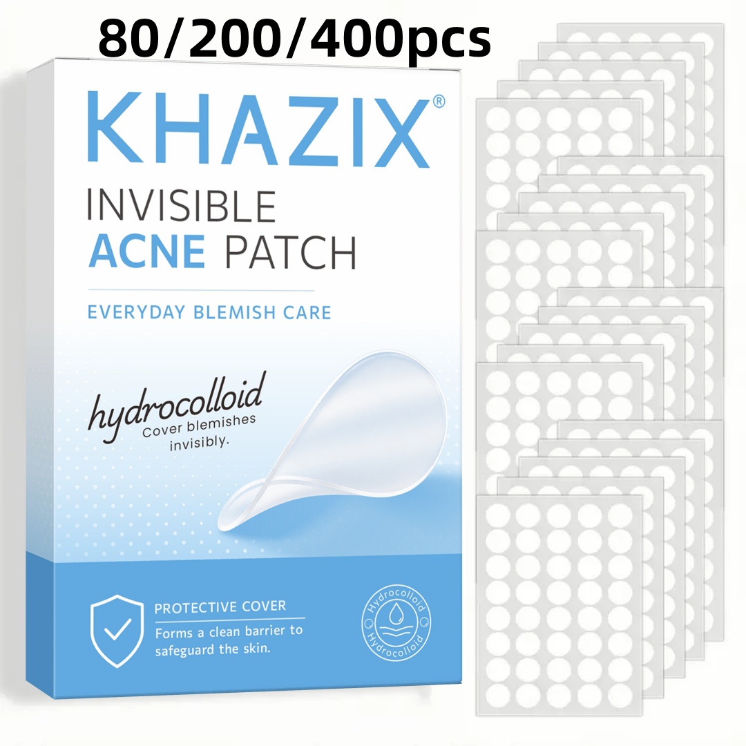 KHAZIX 80/200/400PCS Hydrocoll - Hydrocolloid Pimple Patch 评论和价格