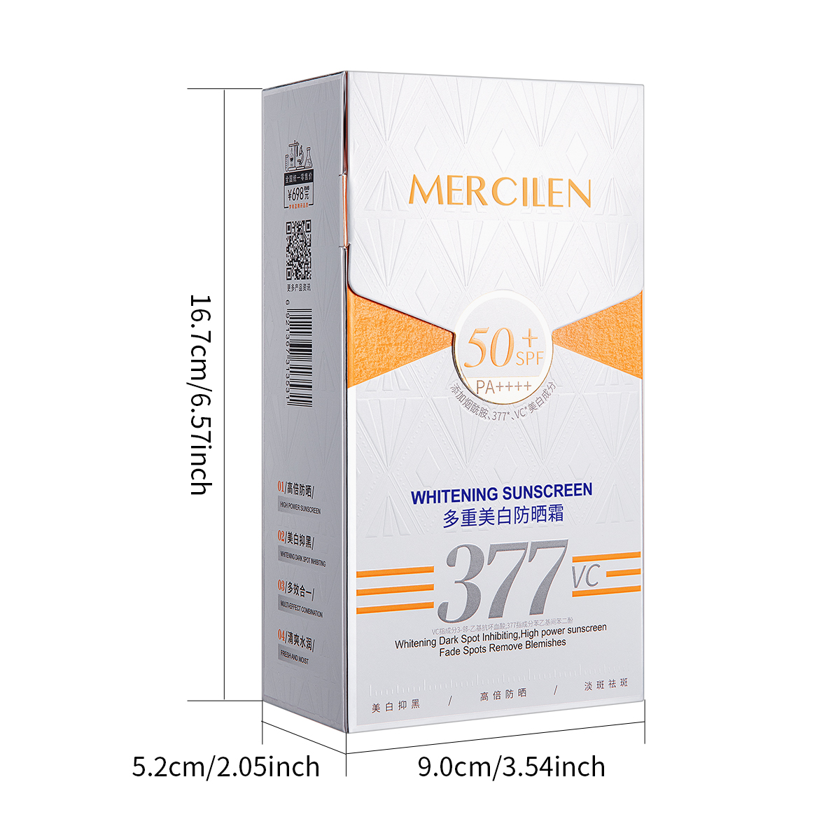Mercilen Sunscreen 30g, Spf50+ - Spf 50 Waterproof Sunscreen 评论和价格