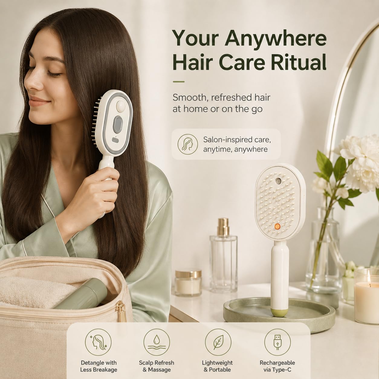 Electric Spray Hair Massage Co - Massage 评论和价格
