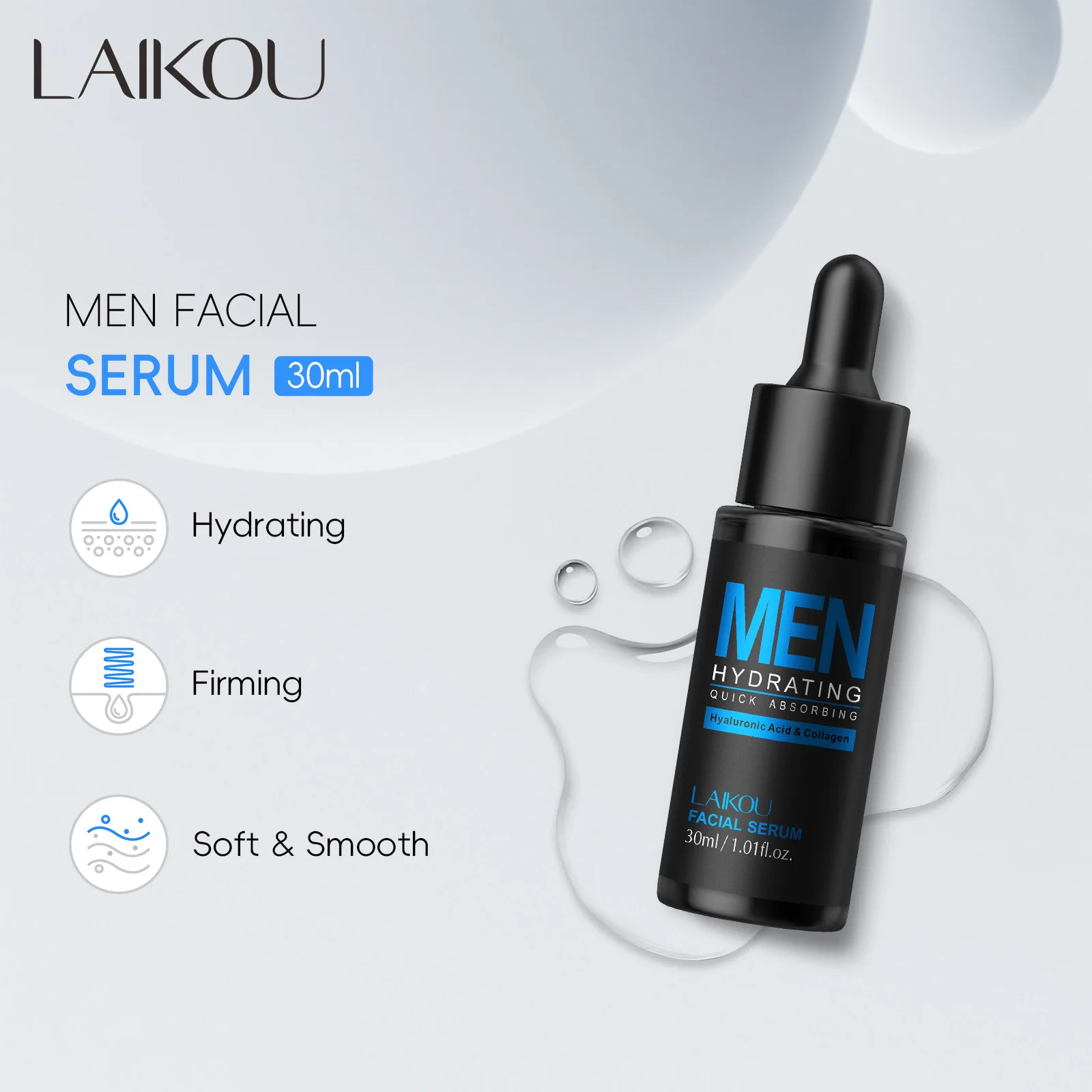 Mens 30ml Facial Serum Hydrati - Hyaluronic Acid Facial Serum 评论和价格