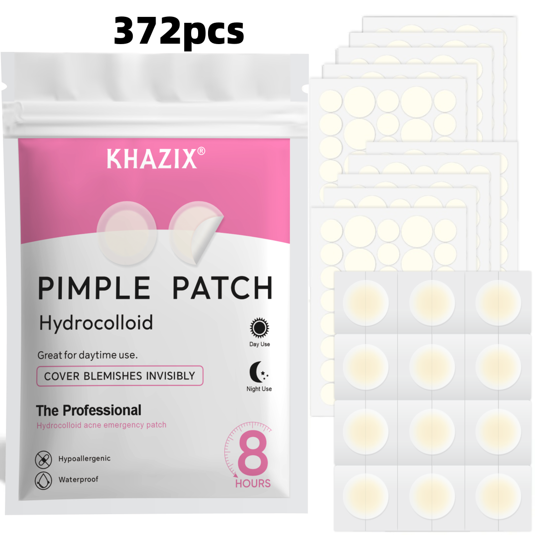 372PCS Hydrocolloid Acne Pimpl - Hydrocolloid Pimple Patch 评论和价格