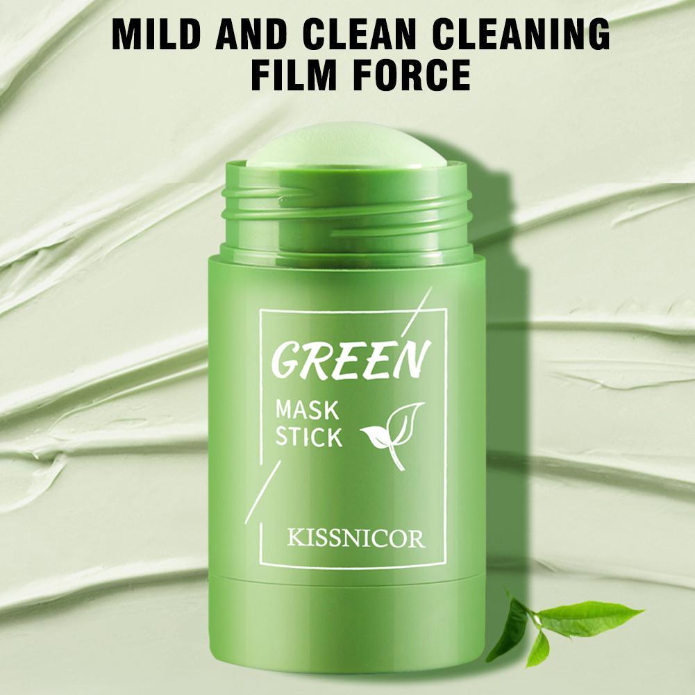 Green Tea Mask Stick for Face, - Green Tea Cleansing Clay Mask 评论和价格