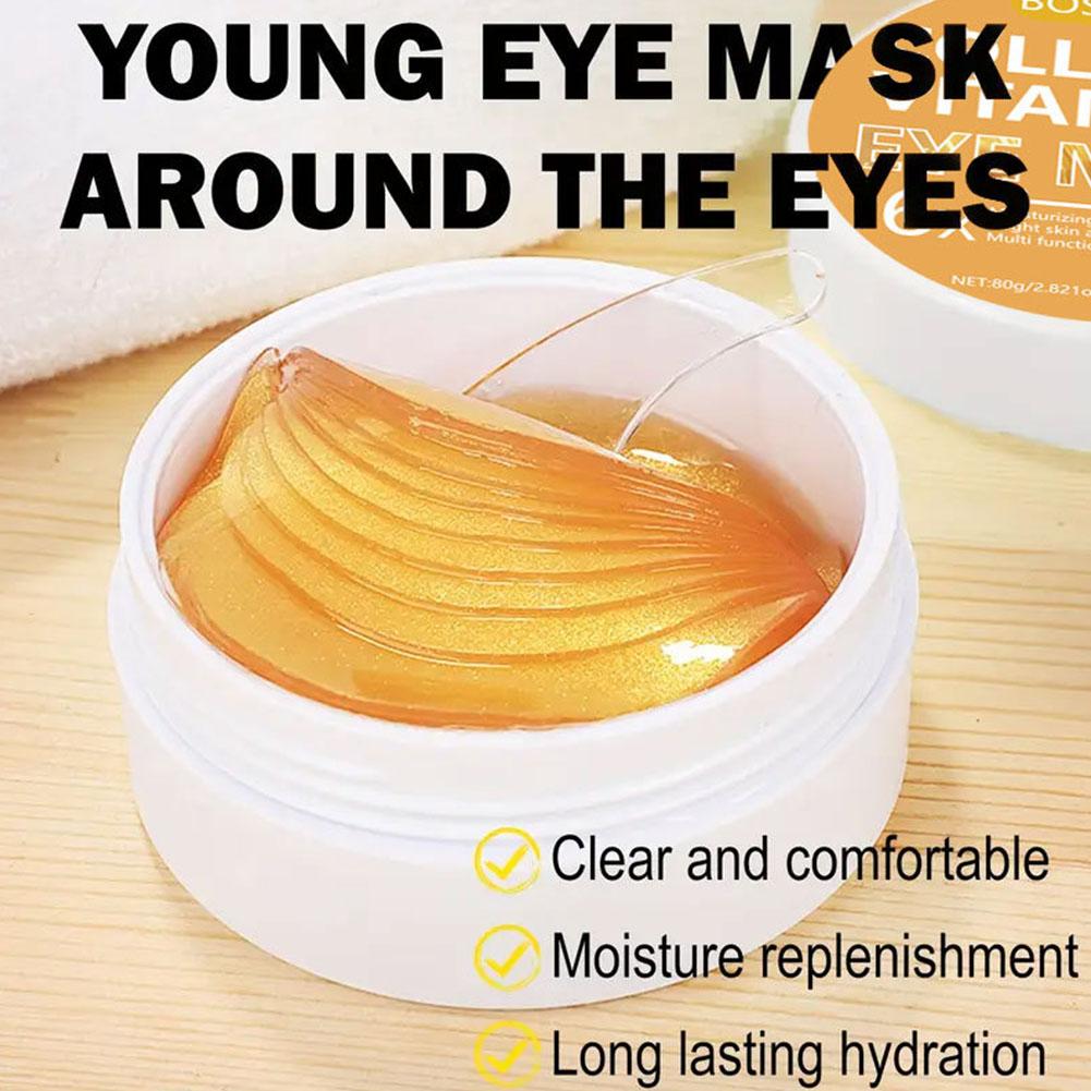Collagen Vitamin Eye Mask 60pc - Collagen Under Eye Patches 评论和价格