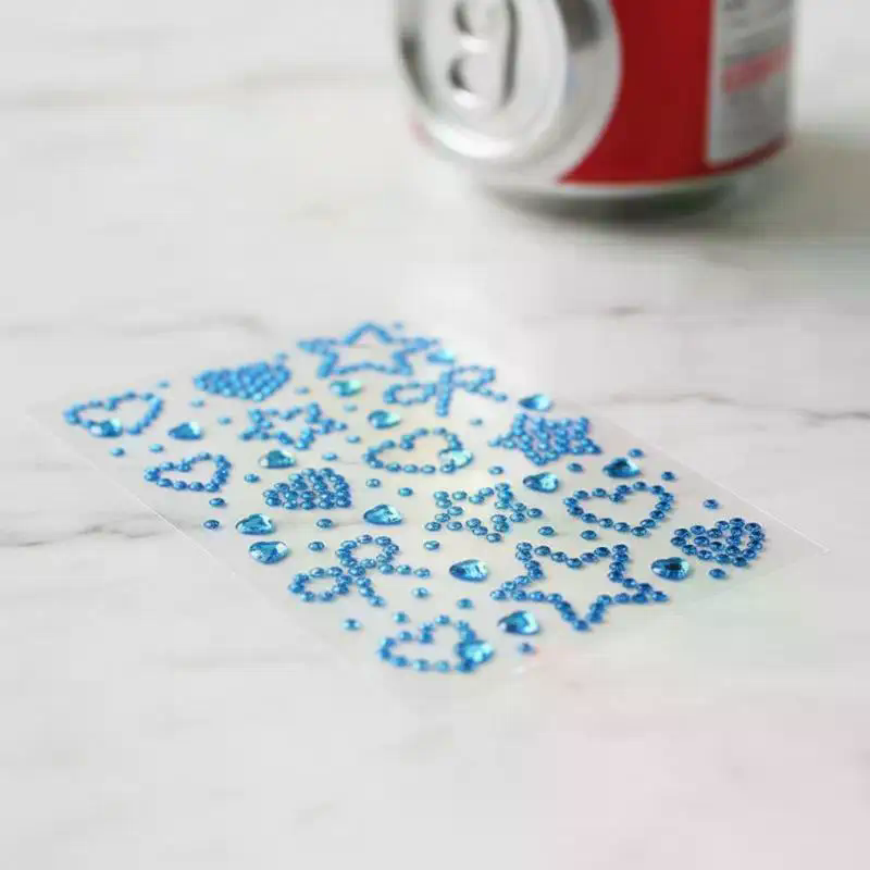 1 Sheet Colorful Self Adhesive - Makeup 评论和价格