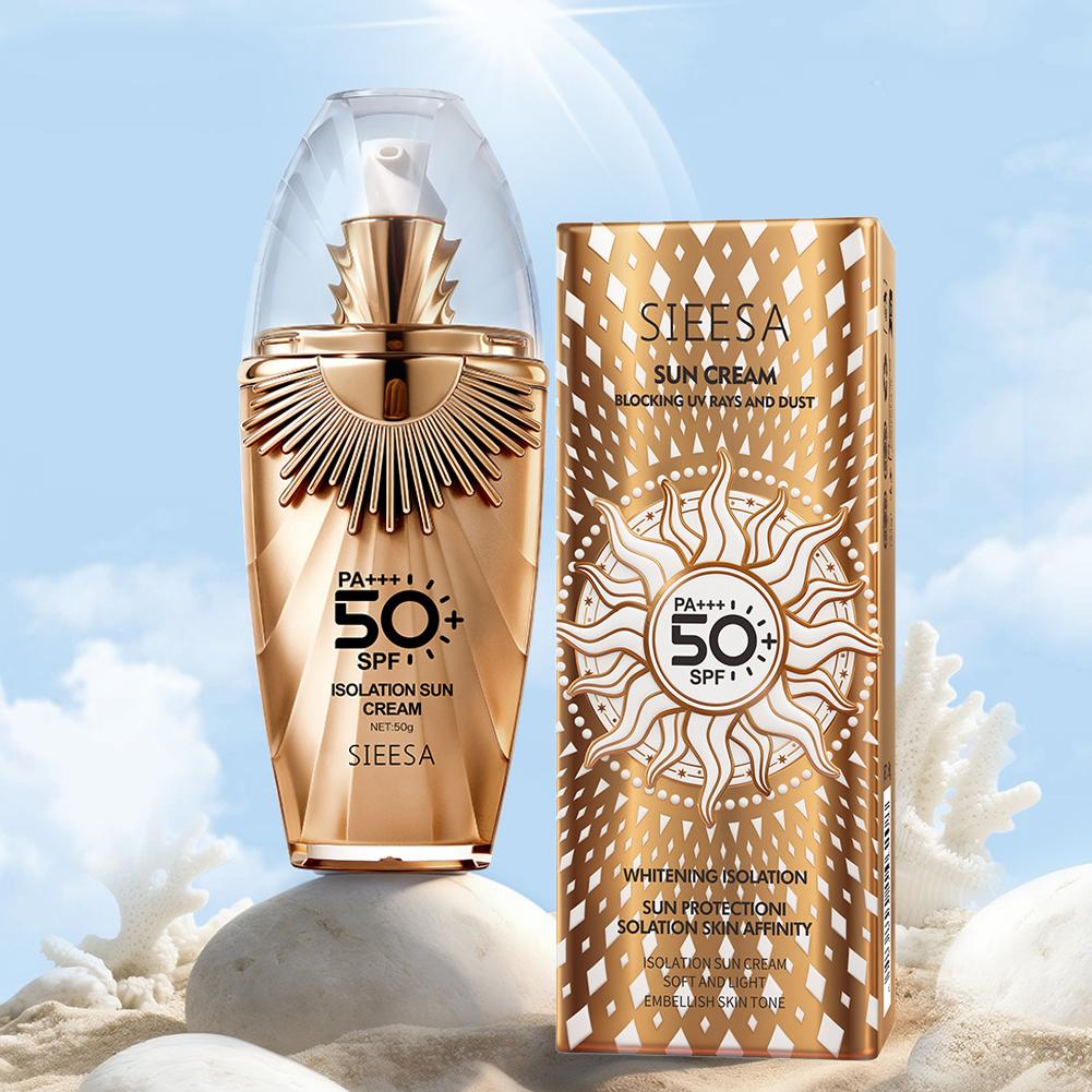 SPF 50+ PA+++ Facial Sunscreen - Spf 50 Waterproof Sunscreen 评论和价格