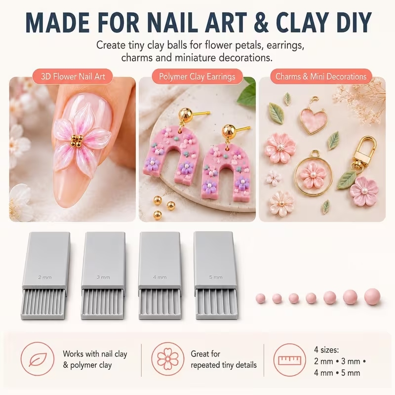 3D Print Clay Gel Ball Maker T - Nail Art 评论和价格