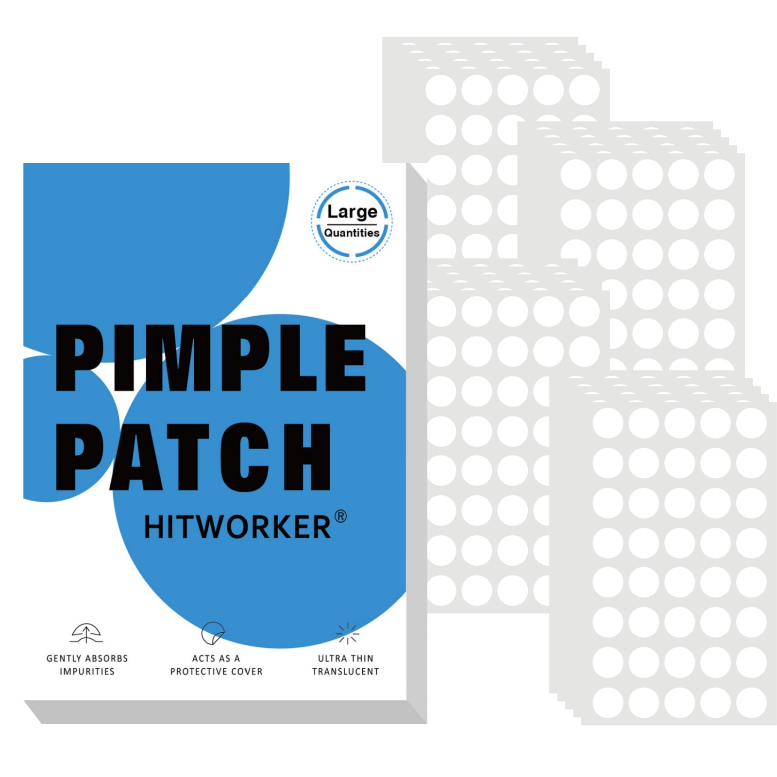 800Pcs Hydrocolloid Acne Pimpl - Skincare 评论和价格