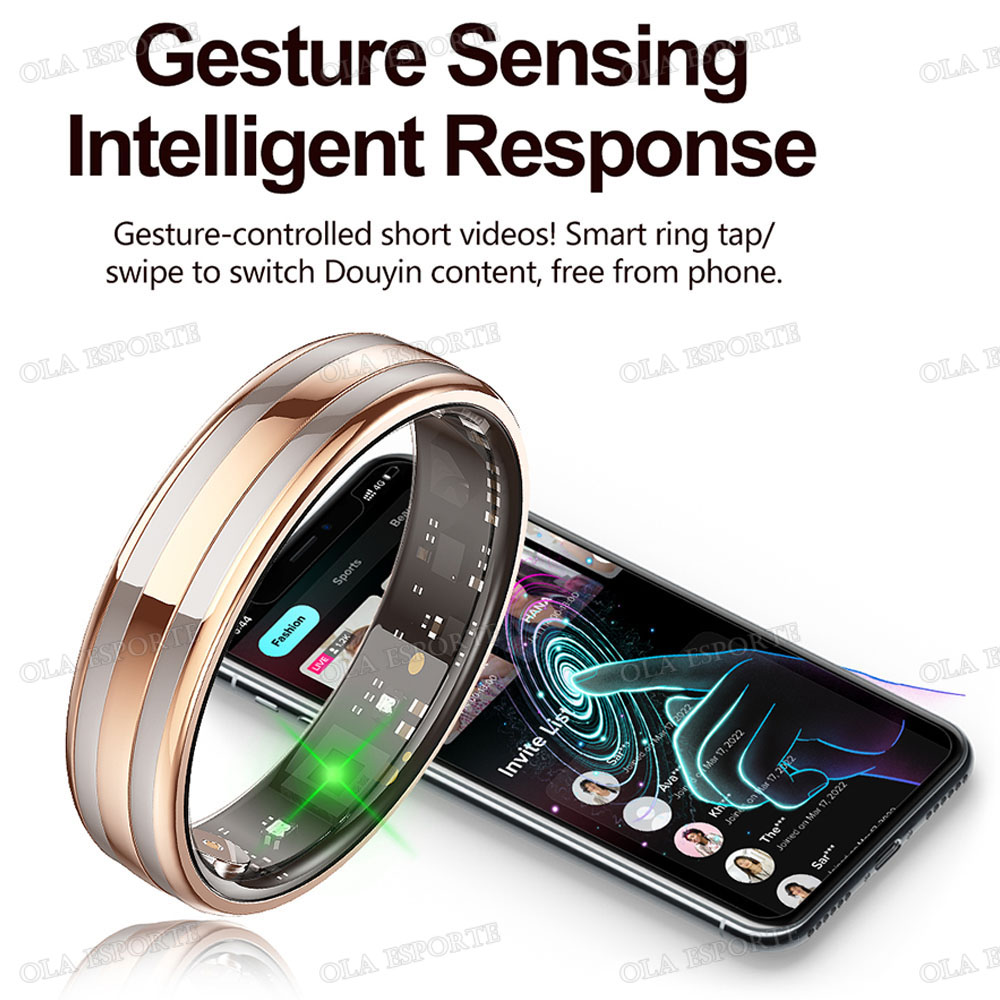 Gesture Sensing Smart Ring Hea - Health Monitors 评论和价格
