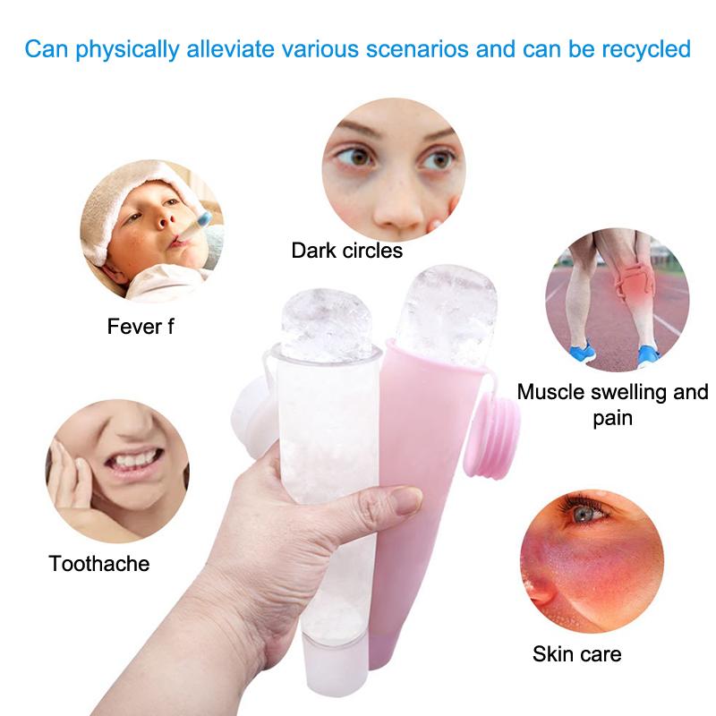 Silicone Cube Tray Shape Ice R - Face Ice Roller Puffiness 评论和价格