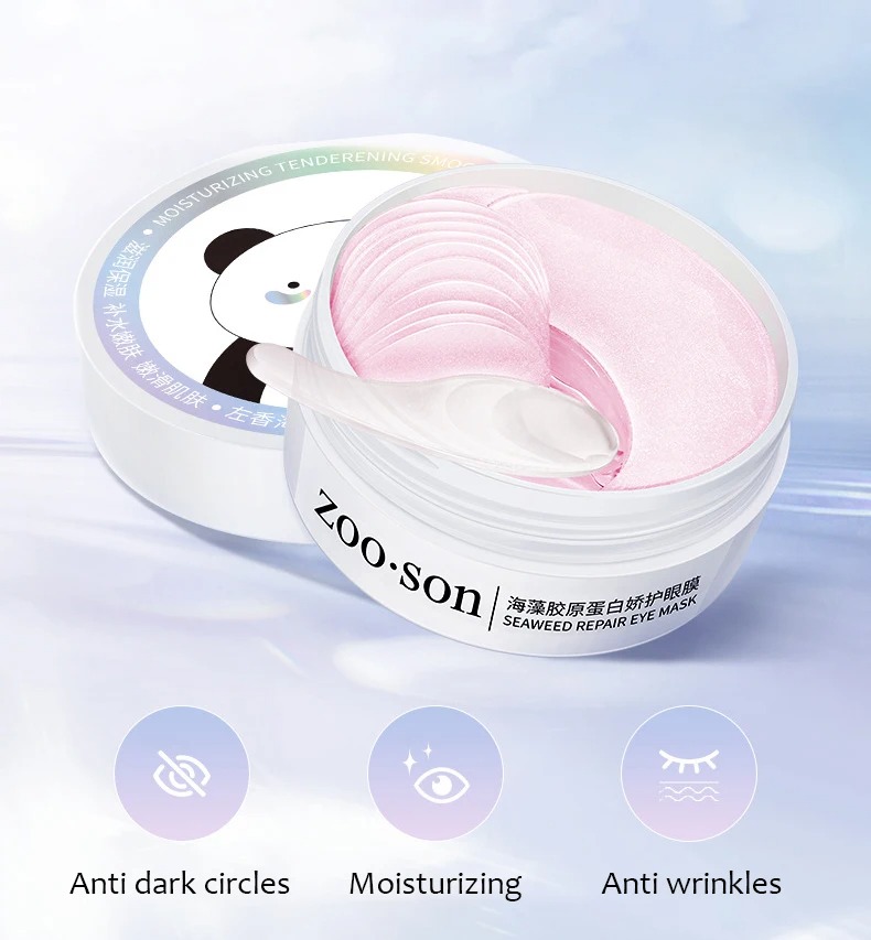 60Pcs Gold Crystal Collagen Ey - Collagen Under Eye Patches 评论和价格